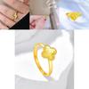 Charming And Adjustable Dragon Scale Rabbit Ring Perfect For Fashionable Women