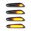 For E90 E91 E92 E93 E60 E87 E82 Led Side Marker Car Styling Flowing Lights Smoked Lens Turn Signal Light Side Indicator Dynamic