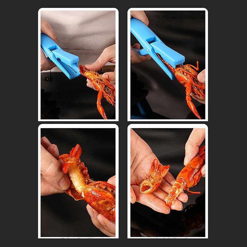 

1/2/5 шт. нож для очистки креветок, нож для очистки креветок, креативный кухонный гаджет, инструмент для приготовления морепродуктов