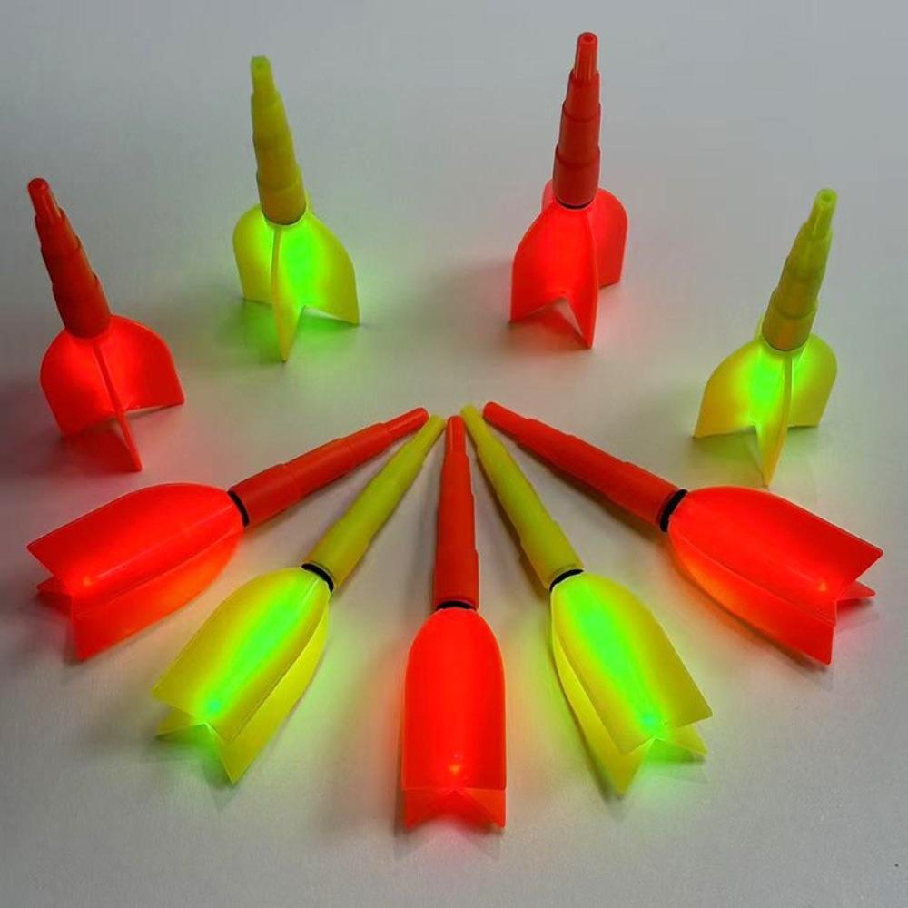 5pcs 2Color Fishing Rod Lighting Stick LED Night Tackle Electronic Pole Lamp Waterproof Fishing Luminous Stick Night Fishing