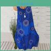 Dames Boho Zomerjurk Midi Lengte Zomer Avond Cocktailfeest Strandjurk Maat S T/m 5xl Met Elegant Kant Hol Ontwerp