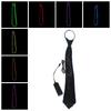Led Glow Tie Vibrant Colorful Light-up Tie For Parties Bars And Ktv Events