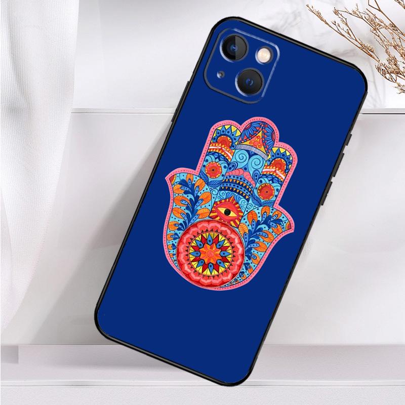 Hamsa Hand of Fatima Shockproof Case For iPhone 17 16 Pro Max 11 14 15 Plus 12 13 Mini 16e 17 Air Phone Cover
