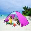 Beach Tent, 3-4 Person Beach Tent With UV, Baby Beach Tent With Carrying Bag And Hook, Automatic Portable Beach Tent For Camping, Garden, Beach