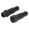 2pcs Male Female Terminators ABS Black Oil Resistant Heatproof Universal for NMEA 2000