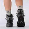 Salomon QUEST ELEMENT WOMEN Size WEATHER GORE-TEX Hiking/Trekking Shoes, L41457400, 24.5 Cm, EBONY/RAINY DAY/STORMY