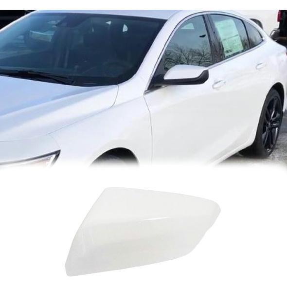 Passenger Side Mirror Cap Cover For Chevrolet Malibu 2016-2022 White 84026842
