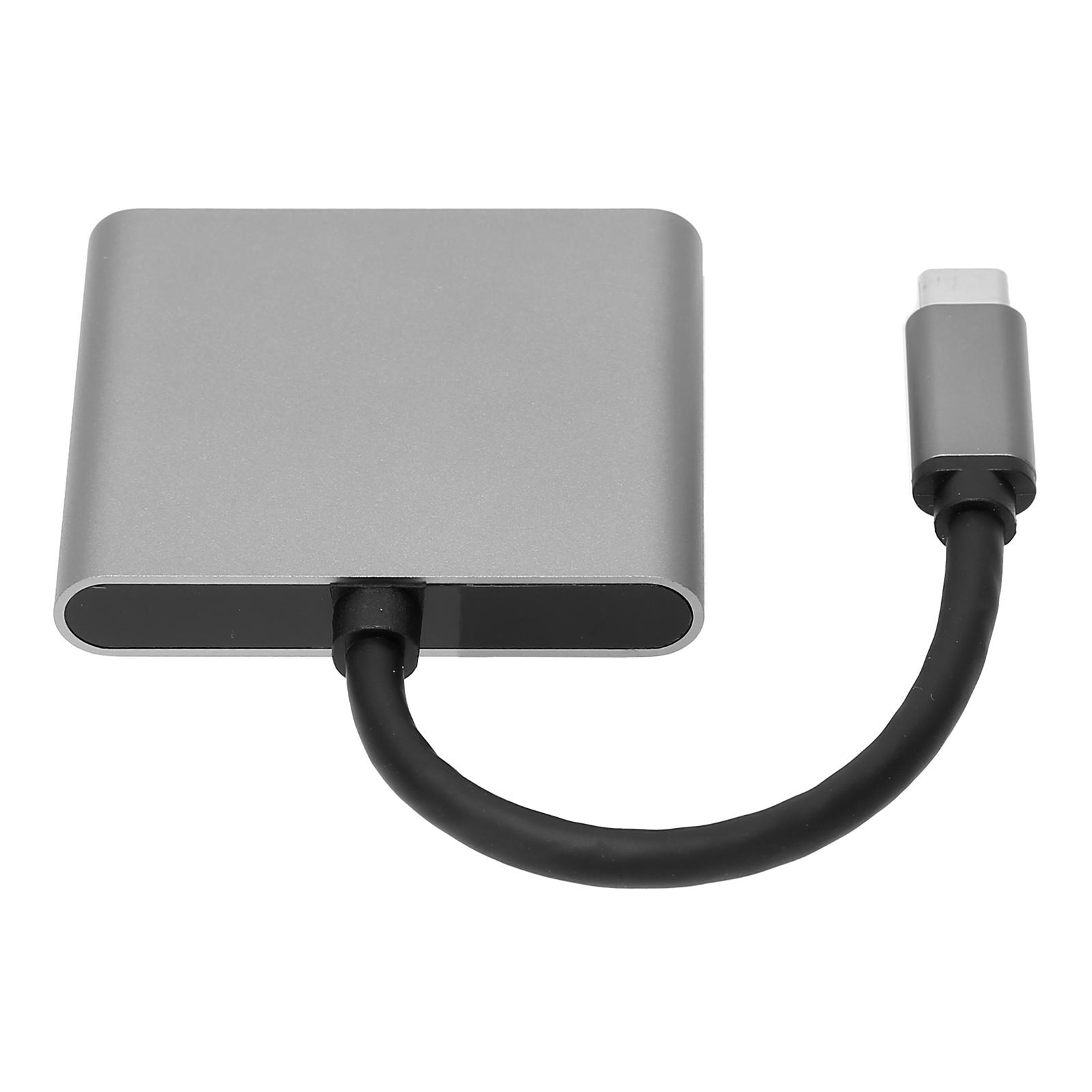 

Интерфейсный концентратор мультимедиа TypeC в формате высокой четкости, док-станция 2 в 1, адаптер-конвертер 4K