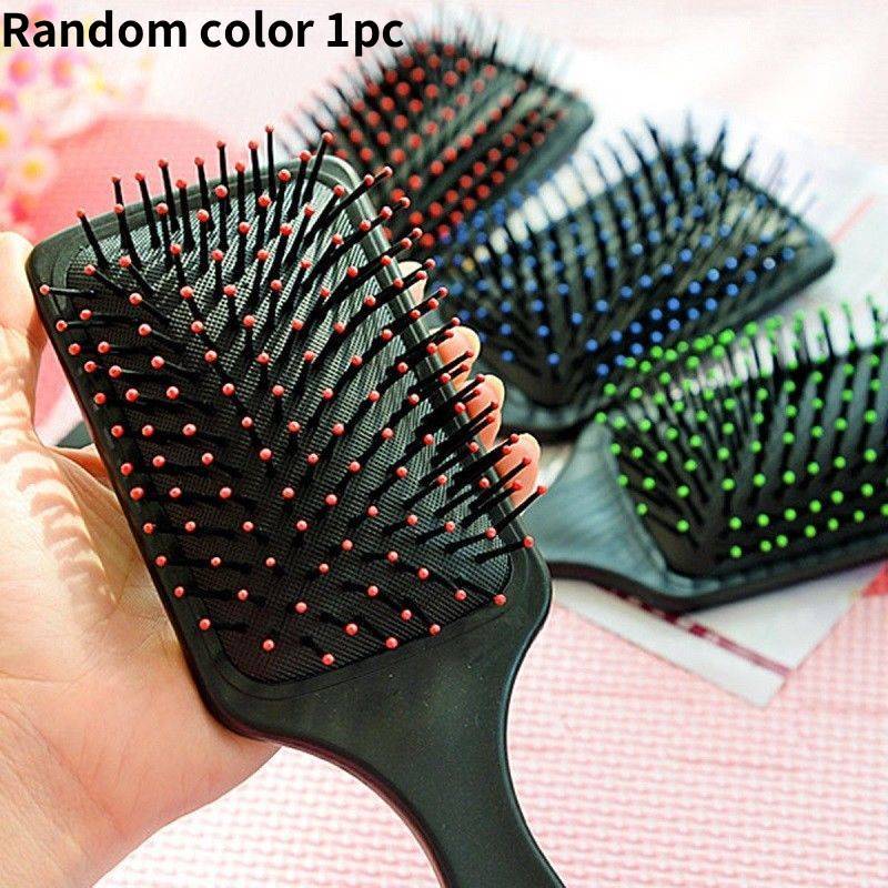 

Plastic Therapeutic Scalp Comb With Large Teeth For Head Meridian Massage And Thick Hair