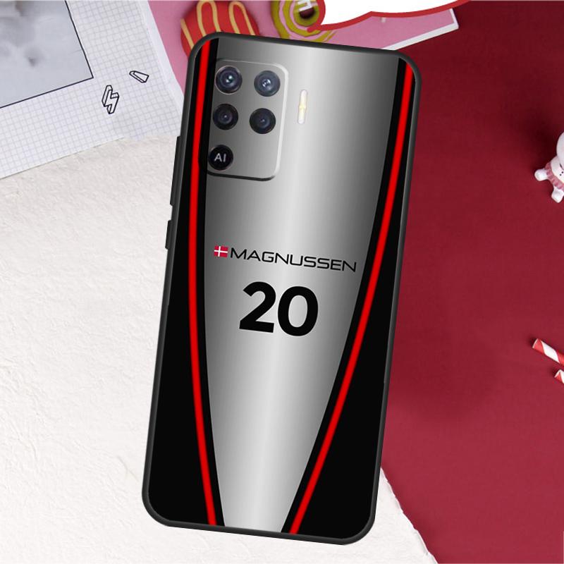 Kevin Magnussen Case For Oppo A17 A57 A77 A74 A54 A94 A78 A98 A18 A60 A80 A40 A38 A58 A96 A76 A16 A15 A5 Pro