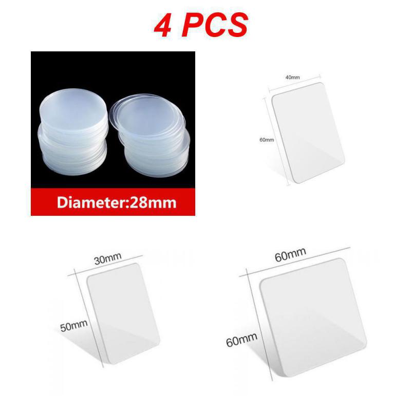 

2/3/4 шт. Двусторонняя фотостена вспомогательная водонепроницаемая портативная креативная домашняя наклейка на стену без следов мощная