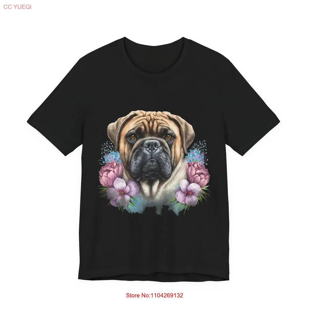 Bullmastiff Mom T Shirt Dog Lover For Vintage Top For Everyday Wear Homme Slightly Casual Comfortable Graphic Breathable