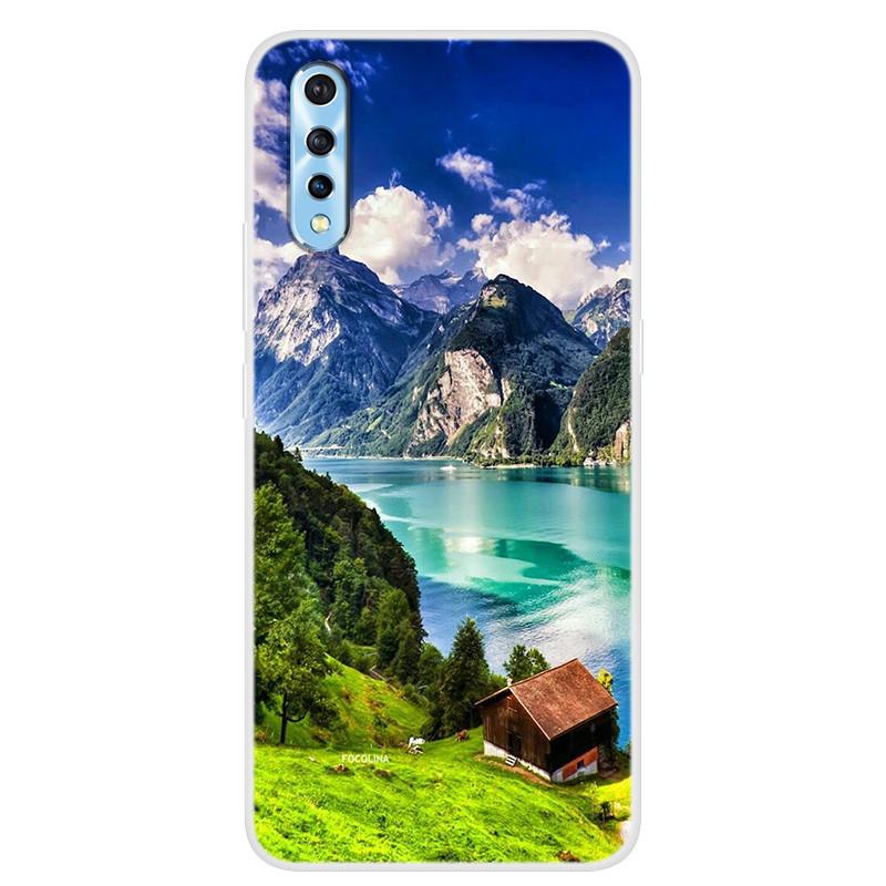 For Vivo V17 Neo Case Soft Silicone Back Case for Vivo S1 1907 6.38" Phone Cover For Vivo V17Neo V 17 neo 1907 Cases Bumper Capa