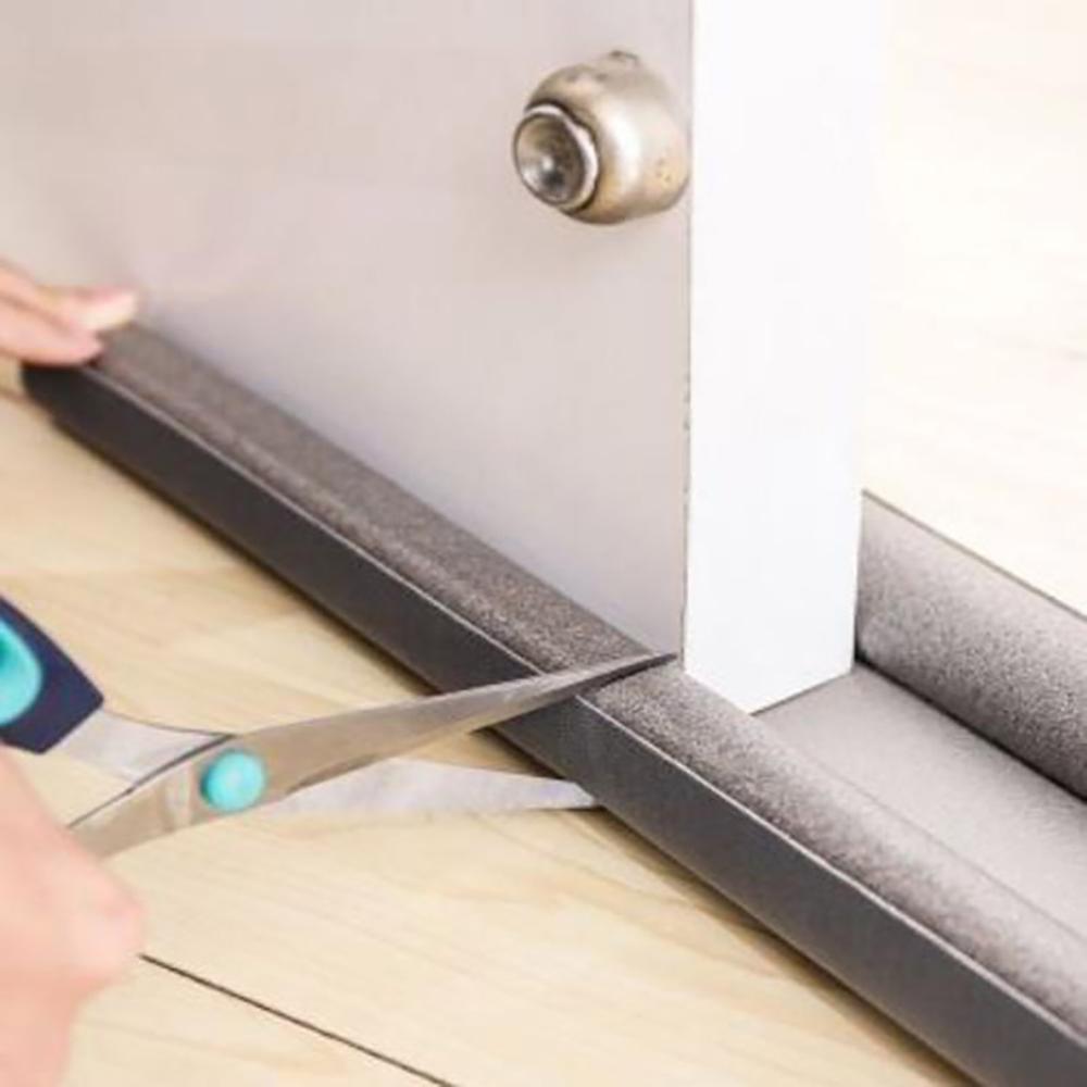 Threshold Sealing Tape for Doors, Anti-draught Sealer, Sound Insulation Tape In Grey