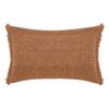 Housse de coussin + franges "Anta" + coussin de Garnissage "Anouk" Vent du sud - Anta Houblon - Housse de coussin 40 x 60 cm