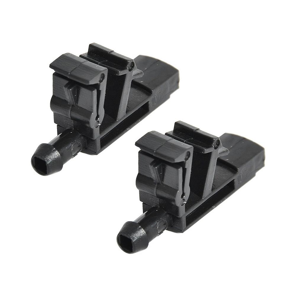 Nozzle Glass Washer Nozzle 2pcs ABS High Reliability