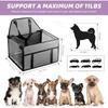 Waterproof Pet Dog Cat Transport Hammock Travel Car Seat Cover Carrier Bag for Small Medium Dogs Sturdy Dirt-resistant
