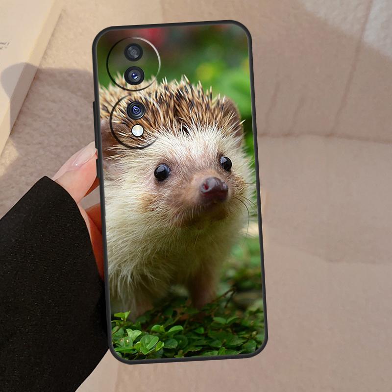 Cute Little Hedgehog For Honor Magic 5 6 7 8 Pro Case For Honor X9d X9a X9b X9c X8c X8b 50 70 90 200 400 Lite Win