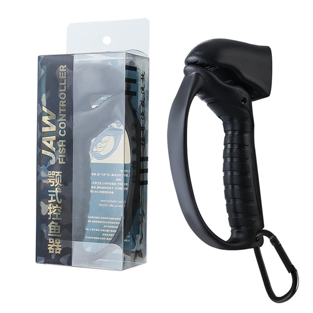 Jaw-shaped Fishing Gripper Plastic Trout Bass Pike Fish Clip Holder Fish Controller Fishing Accessories