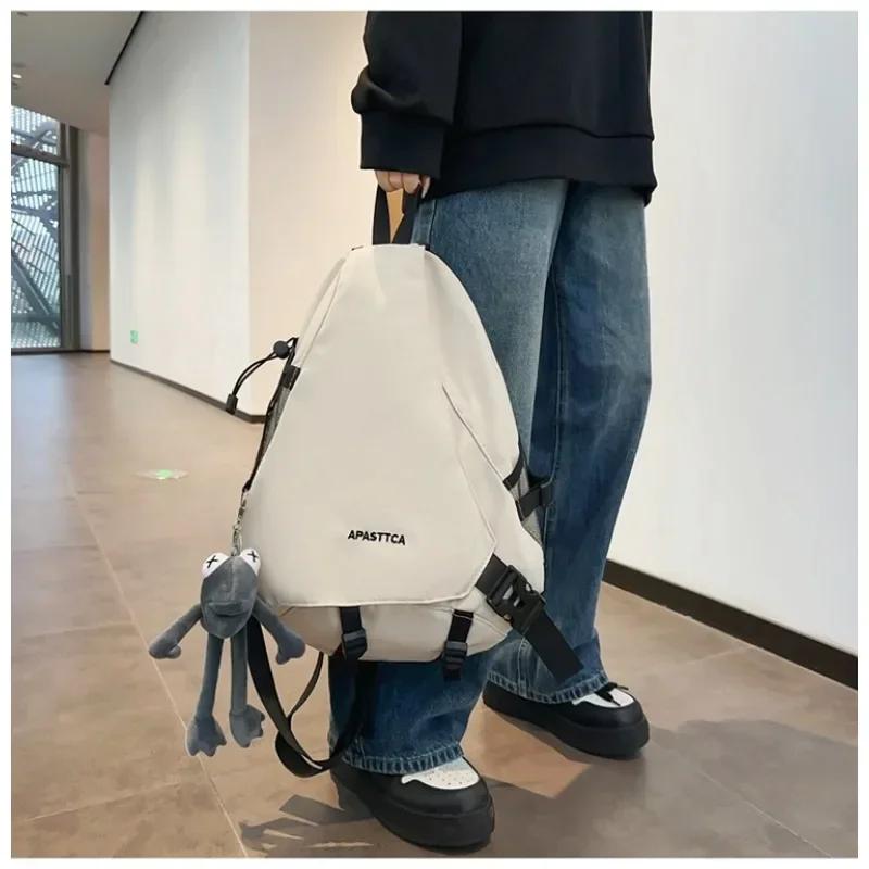 

Многофункциональная нейлоновая сумка через плечо с застежкой, большая вместимость, прочные сумки через плечо