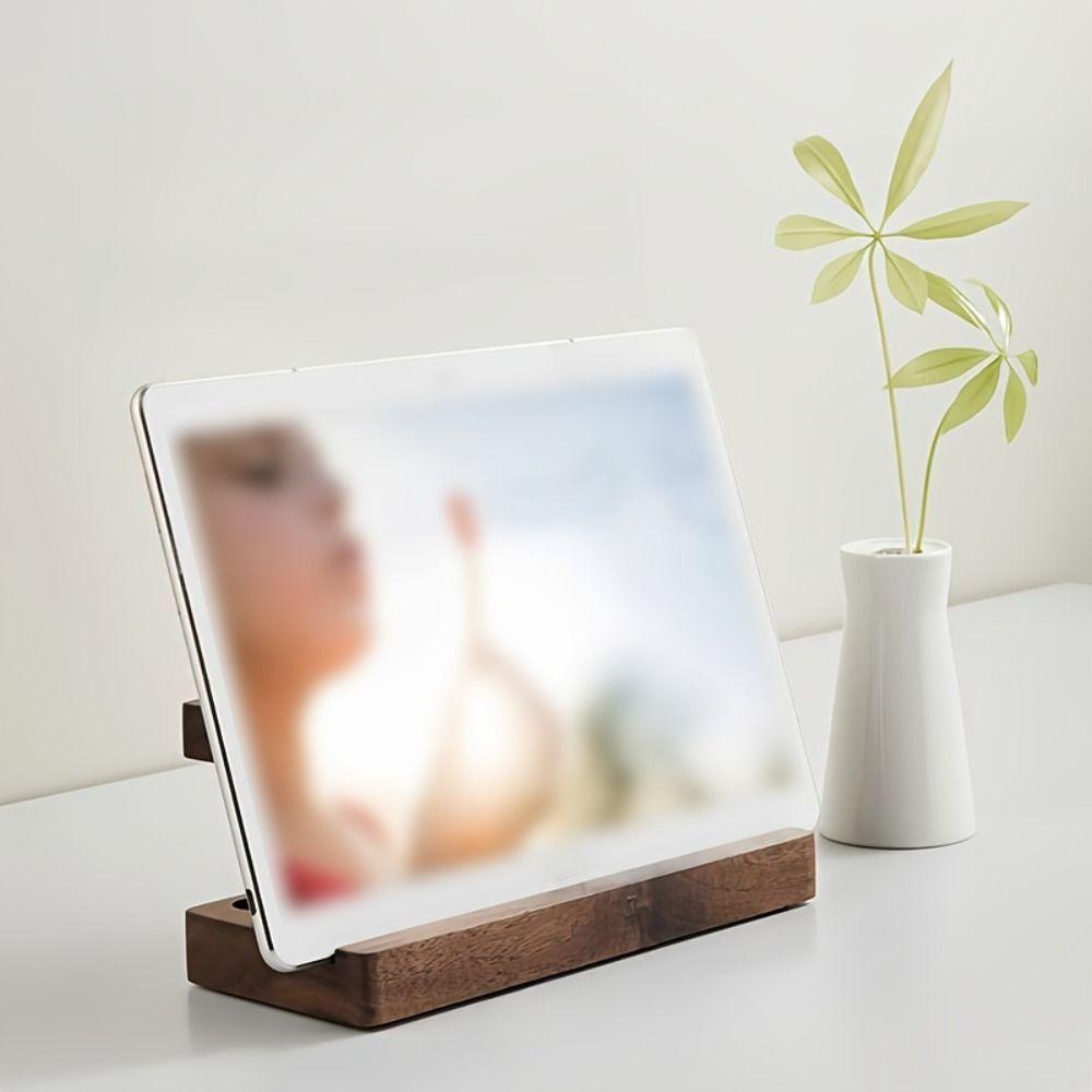 Creative Makeup Brush Holder 9/15 Slots Brush Display Case Walnut Pens Holder  Office/School