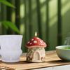 Holiday Candle Silicone Mold Mushroom House Silicone Mould Heat Resistant For Making Candle Soap Holiday Decoration