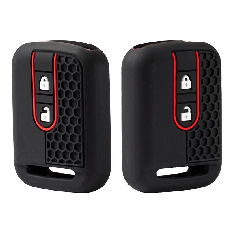 Custodia in Silicone per Chiave Auto con Telecomando Per Nissan Micra K12 Note Navara Qashqai J10 Primera Almera Sunny X-Trail