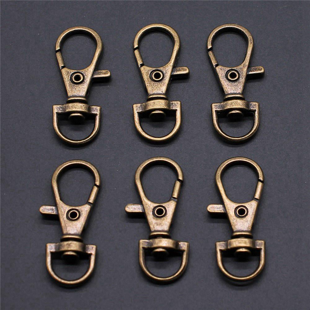 Swivel Trigger Snap Hooks For Bag And Keychain Metal Jewelry Findings Components
