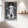 Bride of Frankenstein Gothic Horror Metal Tin Sign, Vintage Movie Poster Plaque for Home Bar Cafe Man Cave Decor, Frankenstein C