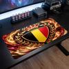 Belgium Football Crest Mouse Pad, Extended Non Slip Rubber Desk Mat for Gaming Office Laptop Fan Gift