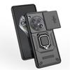 For OnePlus 12 Case Slide Push Pull Camera Protect Phone Case For One Plus 12 OnePlus12 5G Magnetic Ring Holder Armor Back Cover