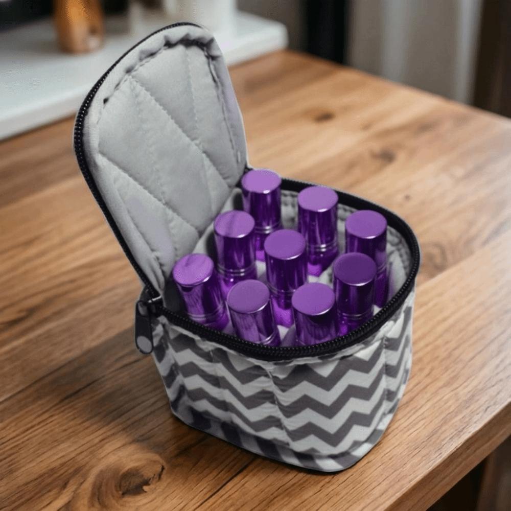 Portable Essential Oil Storage Bag 15ML Capacity Nail Polish Storage Bag  For Home