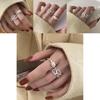 Minimalist Heart-shaped Ring For Women In Stylish Copper For 2024 Spring Fashion