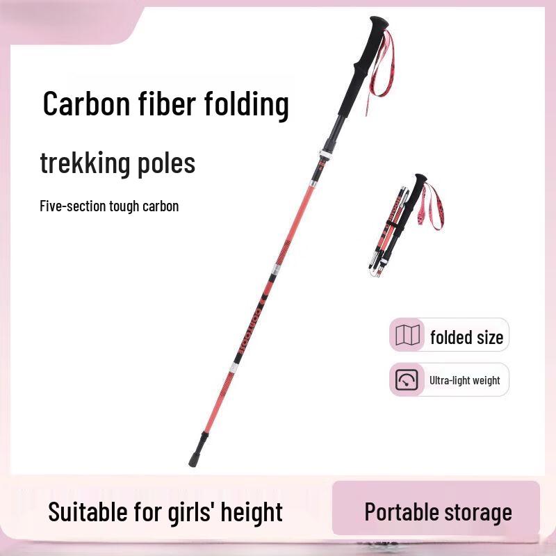 Reflex Carbon Fiber Folding Trekking Pole