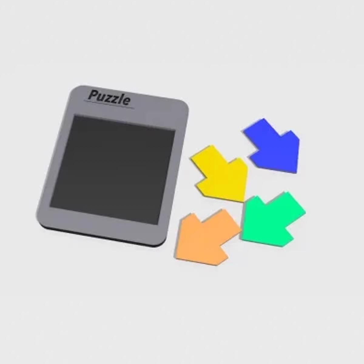 Transparent Acrylic Hell-Level IQ Puzzle Toy for Adults - Stress Relief & Educational Challenge