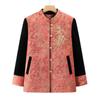 Festive Chinese Style Spring Jacket for Elderly Women