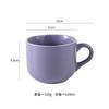 Large Capacity Ceramic Mug Office Breakfast Cup for Couples Home Milk Cup