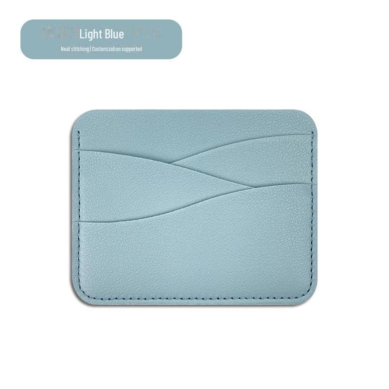 Exquisite Anti-Theft RFID Leather PU Card Holder: Universal, Spacious, & Stylish for Women