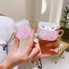 Funda Protectora Transparente de Flor de Cerezo para Apple AirPods 4