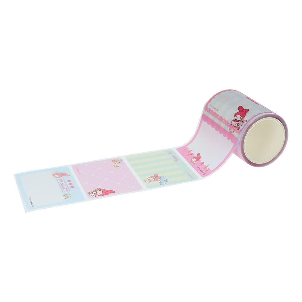 Stationery My Melody Sanrio Characters Goods Memo Label Glitter Roll Sticker My Melody S2850540 Sun-Star