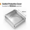 1Pcs ABS Base Button Switch Protective Cover  for Industrial Panel Control Box