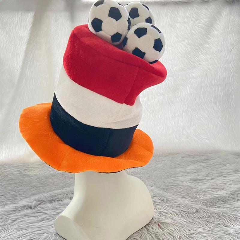 World Cup Football Hat Carnival Festival Game Fan Costume Party Dance Hat Performance Nightclub Carnival Hat
