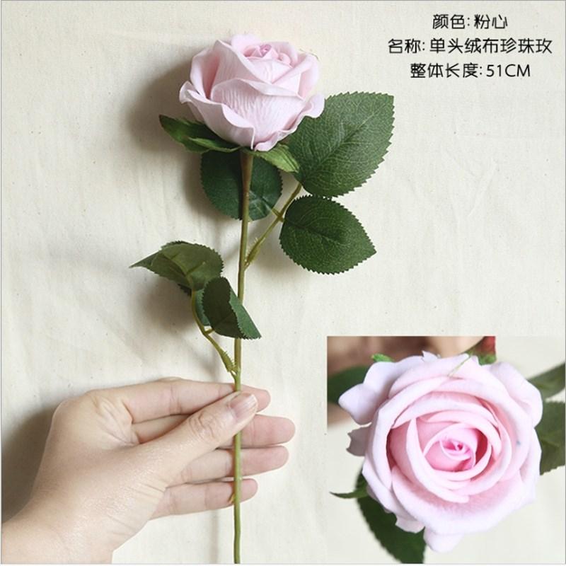 Artificial Flowers Silk Roses Festival Home Vase Decor Wedding Bridal Bouquet Outdoor Garden Bonsai Arch Holiday Party Diy Gifts