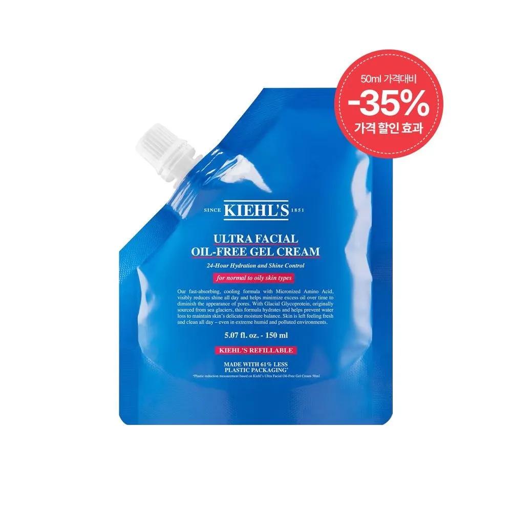 Ultra Facial Oil-Free Gel Cream Refill Pouch 150ml