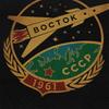 Vintage CCCP Soviet Union Vostok T Shirt Men  Cotton 1961 Gagarin USSR T-shirt Short Sleeved Russia Astronaut Propagan Tees
