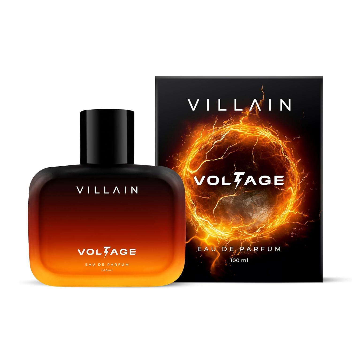 

Villain Voltage Eau de Parfum for Men | Spicy Fougere Long Lasting Fragrance 100ML