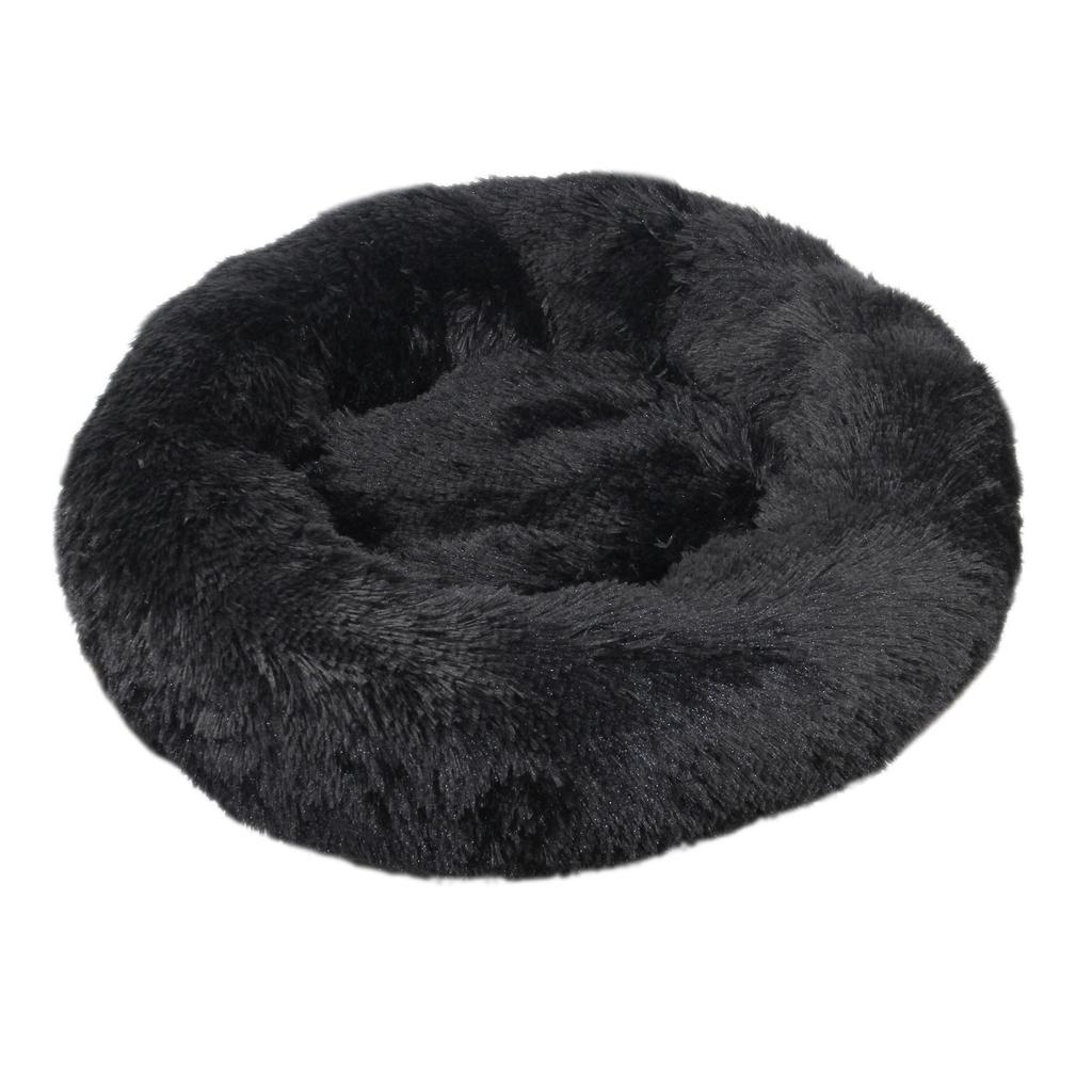 Fluffy Dog Bed Puppy Donut Mat for Cat Indoor Cats Anti-Slip Machine Washable Small Medium Multiple Sizes Colors Calming Pet Bed