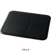 BONFORM Car Mat, Flat Mat, Light/Regular Car, Rear, 1 Piece, Waterproof, Fully Washable, Anti-slip Treatment, 42x35cm, Black 6368-08BK