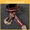 Womens Vintage Pu Leather Belt With Alloy Pin Buckle For Daily Wear And Office Use