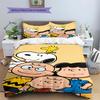 Snoopy Family Portrait Comfortable and Warm Bedding Set The Perfect Choice for Decorating Your Bedroom and Creating A Happy Home